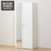 Mirror Wardrobe Porte-T 80MW WH