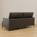 3P Sofa Satherla Leather-C2 DGY