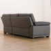 Corner Sofa Wall3-KD LC Leather-C1 GY