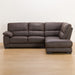 Corner Sofa Wall3-KD LC Leather-C1 DBR