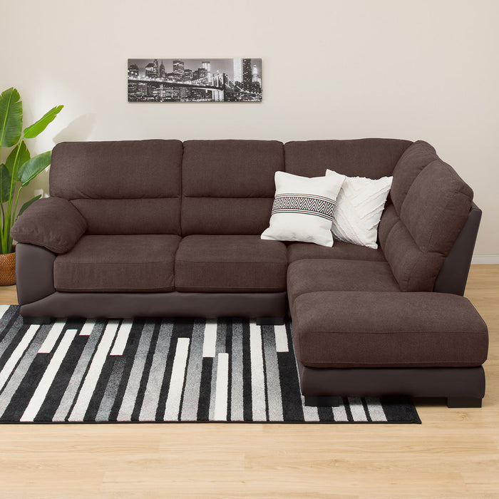 Corner Sofa Wall3-KD LC DBR