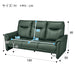 3 Seat Sofa Nalta KD GR