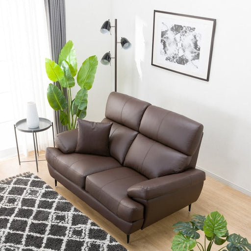 3 Seater Sofa  A16 Leather DBR