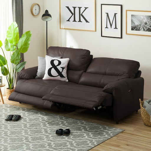 3P Electric Sofa Jaffa NB DBR