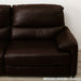 2P Right Arm Electric Sofa Jaffa NB DBR