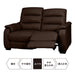 2 Seat L-Recliner Sofa Crona NB DBR