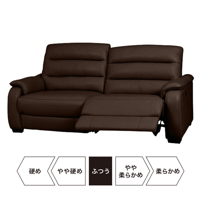 3 Seat L-Recliner Sofa Crona NV DBR