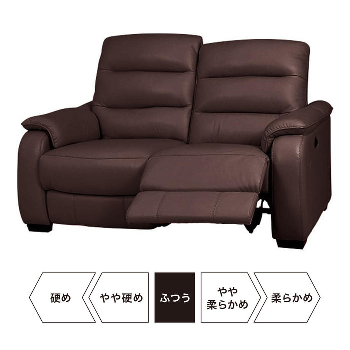 2 Seat L-Recliner Sofa Crona SK DBR