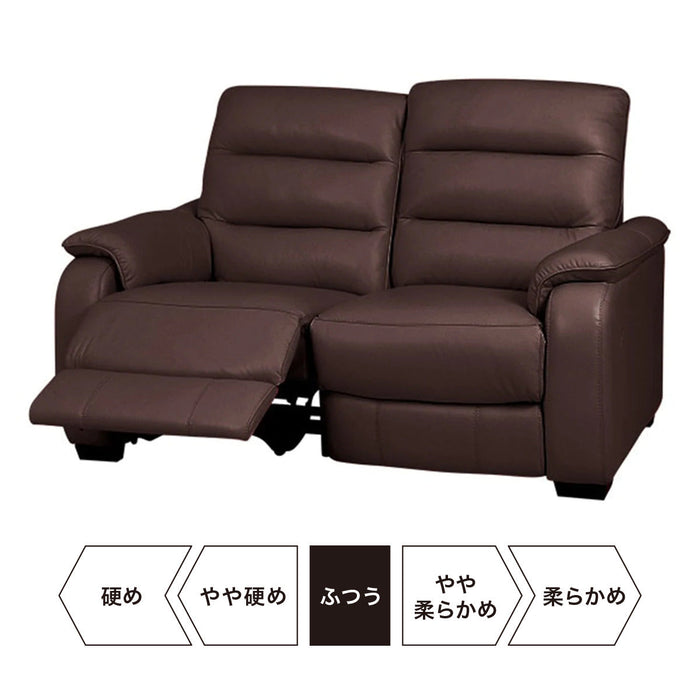 2 Seat R-Recliner Sofa Crona SK DBR