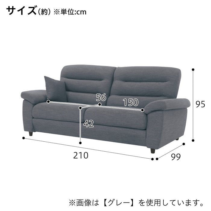 3 Seat Sofa N-Pocket A12 H-Hi DR-GGR