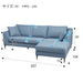 L Shape Sofa N-Pocket A15 DR-LBL-L