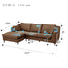 L Shape Sofa N-Pocket A15 DR-DMO-R