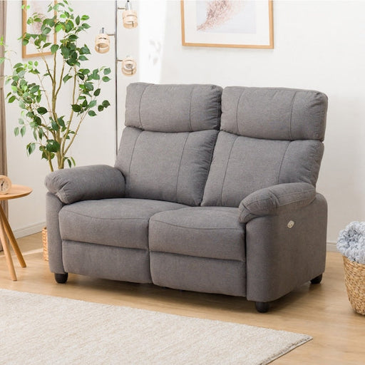 2P Electric Sofa Graze Fabric GY