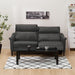 3P LA-Electric Sofa Cherryb SK GY