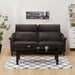 3P Left Arm Electric Sofa Cherryb NB DBR