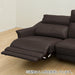 2P Right Arm Electric Sofa Cherryb NB DBR