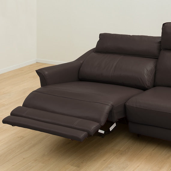 3P Right Arm Electric Sofa Cherryb NV DBR