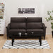 3P Right Arm Electric Sofa Cherryb SK DBR