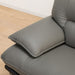 Corner Sofa Lozo KD DGY Leather LC