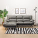 Corner Sofa Lozo KD DGY Leather RC