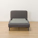 MS01 Chaise Long Armless N-Shield FB AQ-MGY