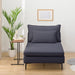 MS01 Chaise Long Armless N-Shield FB AQ-DBL