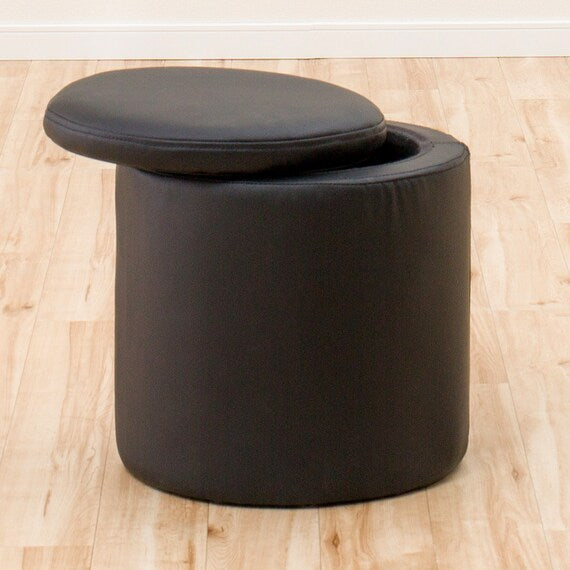 Storage Stool Nshield Yen BK