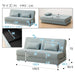 Sofabed Mobel 2P/Bolster TBL