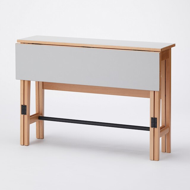 Console Desk BD001 GY/LBR