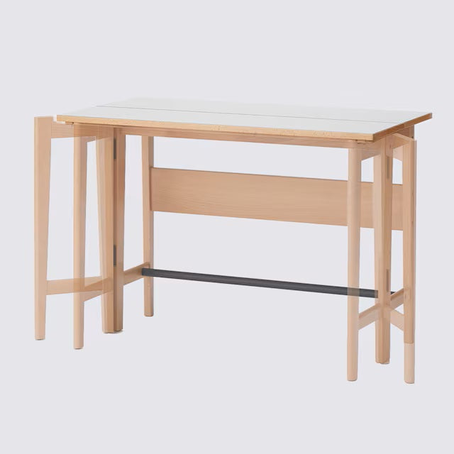 Console Desk BD001 GY/LBR