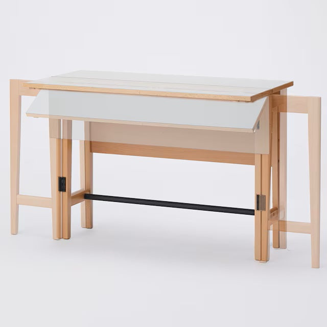 Console Desk BD001 GY/LBR