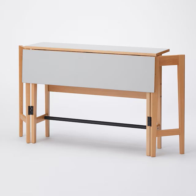 Console Desk BD001 GY/LBR