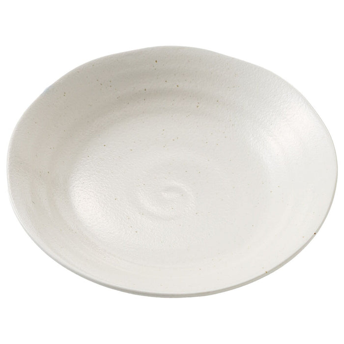 Deep Plate 25CM IV Minoyaki