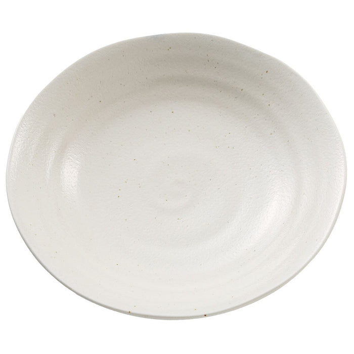 Deep Plate 25CM IV Minoyaki