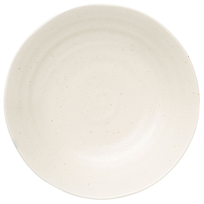 Deep Plate 25CM IV Minoyaki