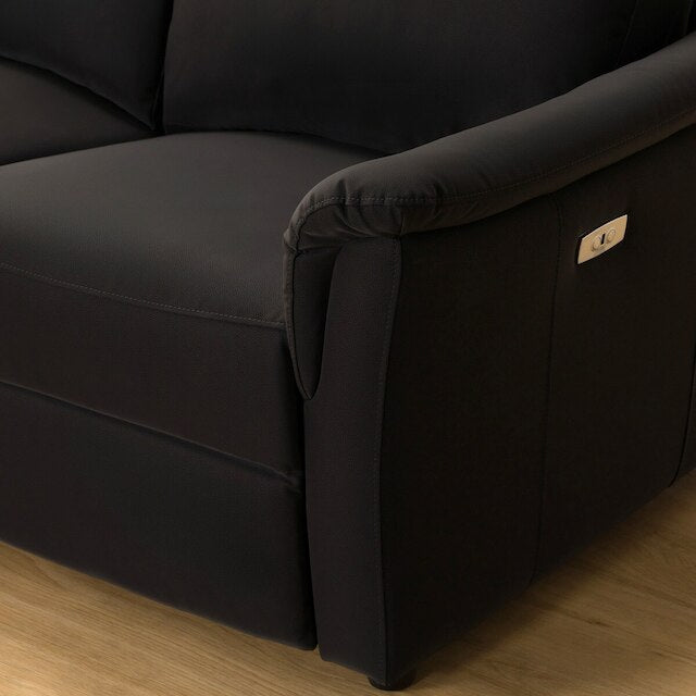 2 Seater Reclining Sofa KK6133 N-Shield BK