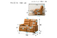 2 Seat Recliner Sofa N-Believa Ca2-Jhn76 Tk-Leather