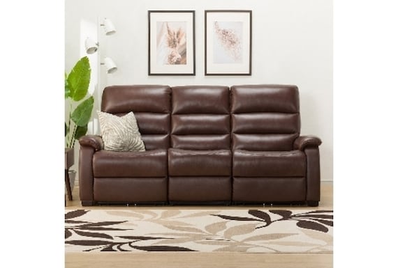 3 Seat Recliner Sofa N-Believa BR2-Scf66 Tk-Leather