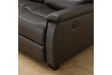 4 Seat Recliner Sofa N-Believa DBR Leather