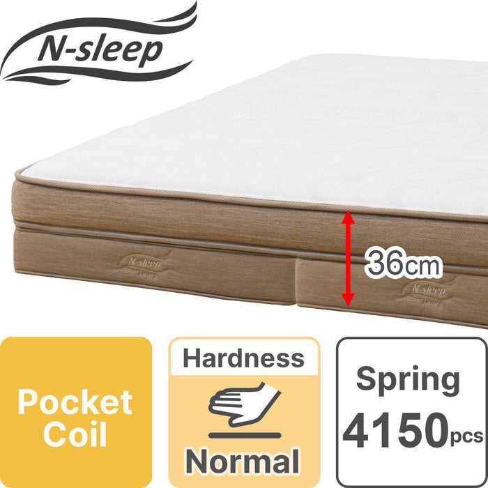 Queen Mattress N-Sleep Luxury L3-02TR UNT VH