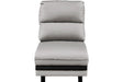 Armless Sofa Lozo KD DGY Leather