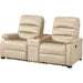 2S Sofa N-Believa BE2-MI15 Leather with Storage Table