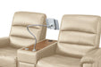 2S Sofa N-Believa BE2-MI15 Leather with Storage Table