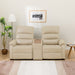 2S Sofa N-Believa BE2-MI15 Leather with Storage Table