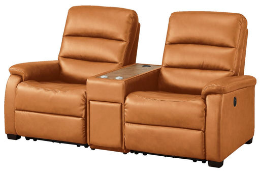 2S Sofa N-Believa CA2-JHN76 TK-Leather with Storage Table