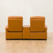 2S Sofa N-Believa CA2-JHN76 TK-Leather with Storage Table