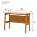 Slim Desk Alnus LBR