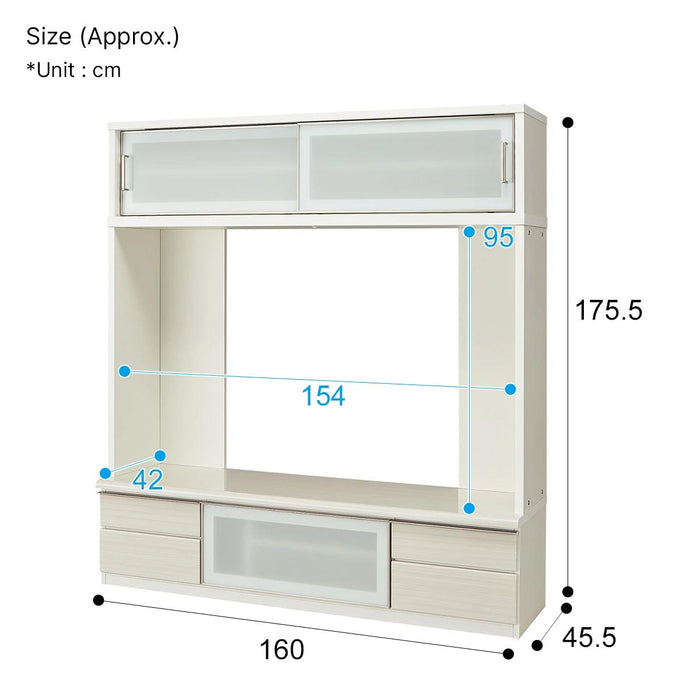 TV Cabinet Postia-N 160WH Set