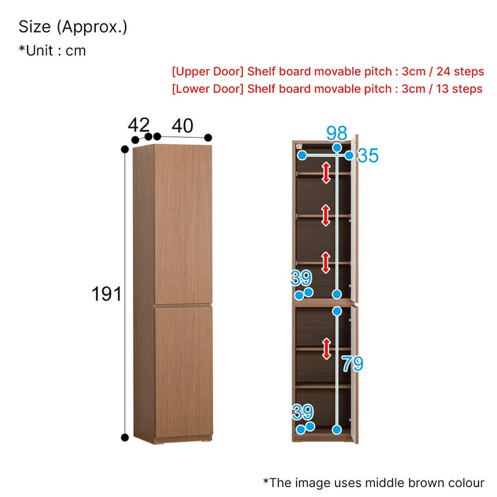 Cabinet Porte 40Dd-R LBR2