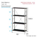 Bookshelf N Torcia 60 BK